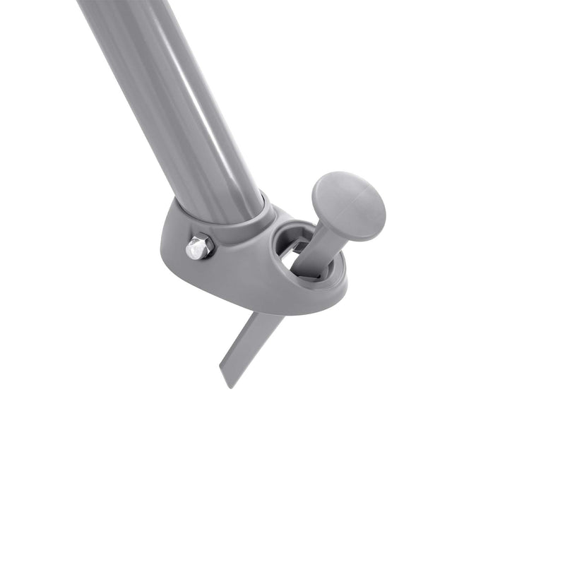 Intex Altalena con Seggiolino e Dondolo Nido, Acciaio, Grigio, 254x235x200 cm