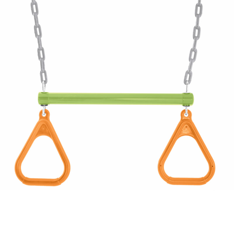 Intex Altalena Swing Set Colorata, Due Seggiolini e Dondolo, 343x249x203 cm