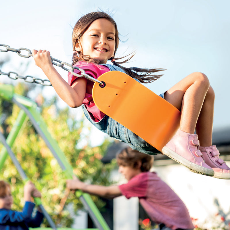 Intex Altalena Swing Set Colorata, Due Seggiolini e Dondolo, 343x249x203 cm