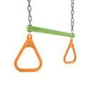 Intex Altalena Swing Set Colorata, Due Seggiolini e Dondolo, 343x249x203 cm