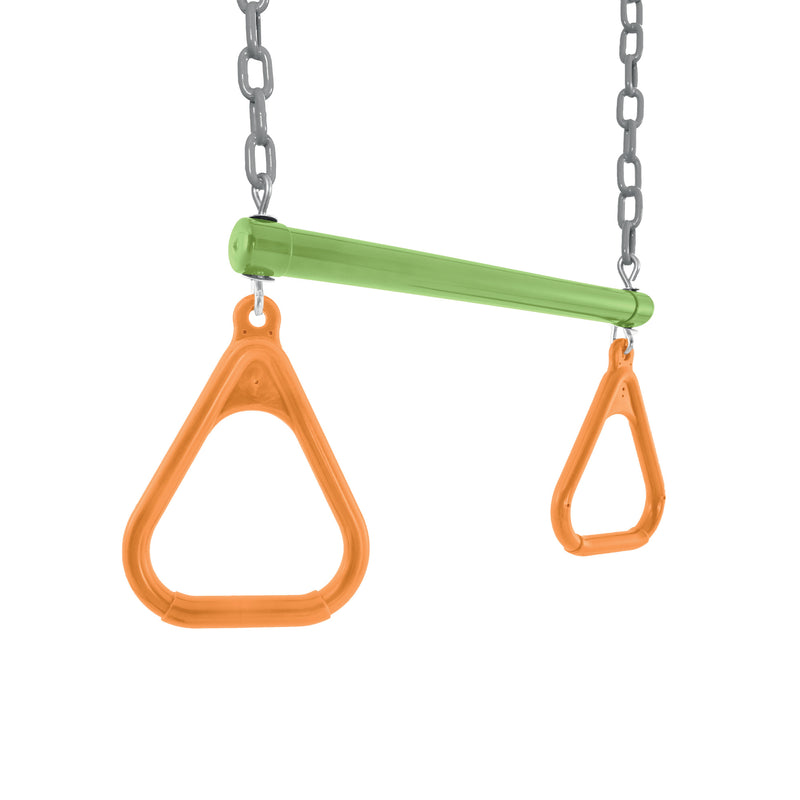 Intex Altalena Swing Set Colorata, Due Seggiolini e Dondolo, 343x249x203 cm