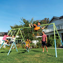 Intex Altalena Swing Set Colorata, Due Seggiolini, Dondolo e Trapezi, 465x249x203 cm