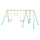 Intex Altalena Swing Set Colorata, Due Seggiolini, Dondolo e Trapezi, 465x249x203 cm