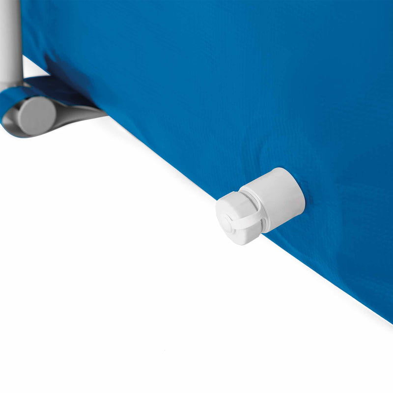 Intex Piscina Fuori Terra Rettangolare per Cani, con Pompa Filtro 1136 L/h, 229x152x46 cm