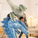 Intex Dinosauri Gonfiabili Assortiti, Tirannosauro o Stegosauro, 1 Pezzo