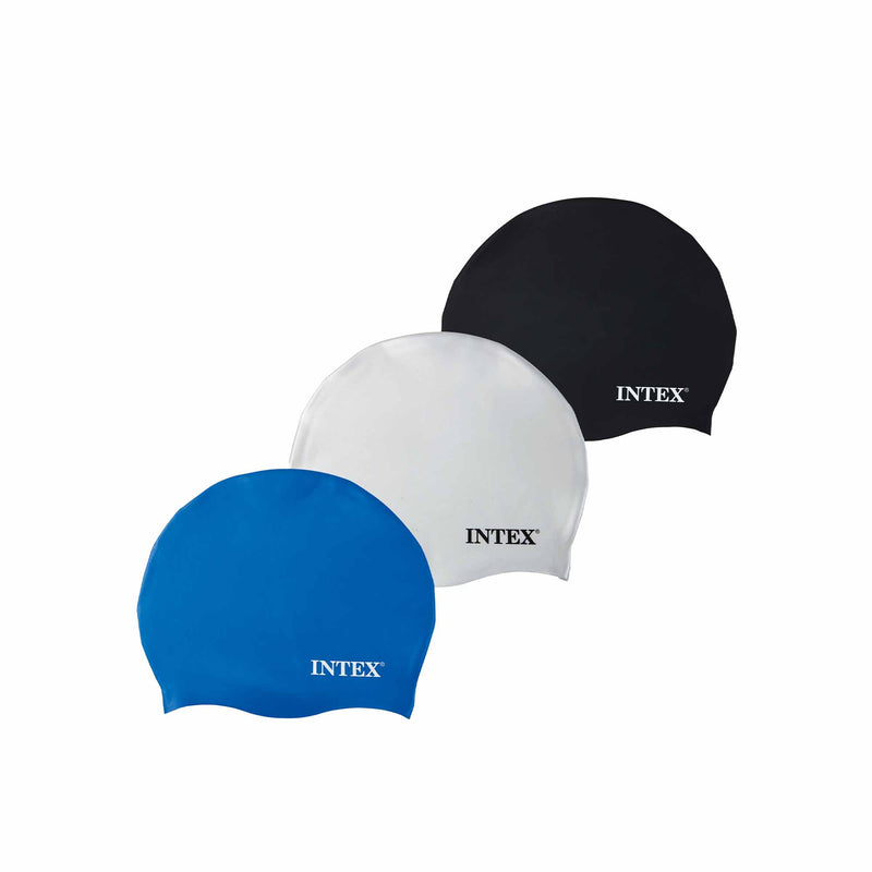 Intex Cuffia da Nuoto in Silicone, Colori Assortiti, Latex Free
