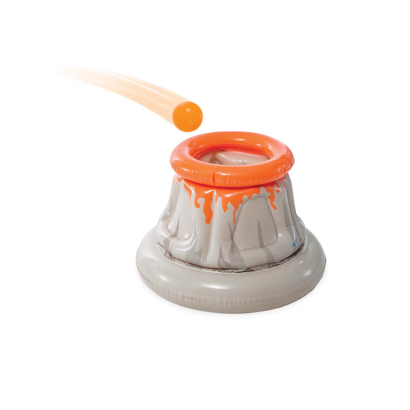Intex Play Center Jurassic Piscina Gonfiabile, con Gonfiabili e Palline, PVC, Multicolore, 201x201x36 cm