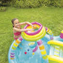 Intex Piscina Gonfiabile Play Center Rainbow, 295x191x109 cm, 2+ anni