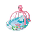 Intex Play Center Octopus Piscina Gonfiabile, con Scivolo e Spruzzino, PVC, Multicolore, 234x183x150 cm