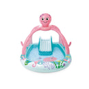 Intex Play Center Octopus Piscina Gonfiabile, con Scivolo e Spruzzino, PVC, Multicolore, 234x183x150 cm