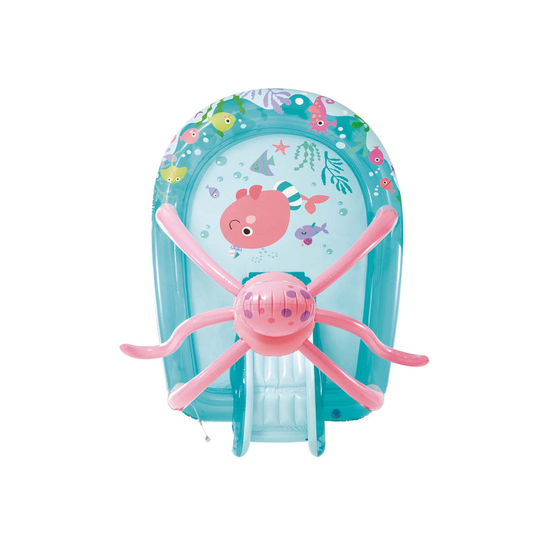 Intex Play Center Octopus Piscina Gonfiabile, con Scivolo e Spruzzino, PVC, Multicolore, 234x183x150 cm