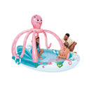 Intex Play Center Octopus Piscina Gonfiabile, con Scivolo e Spruzzino, PVC, Multicolore, 234x183x150 cm