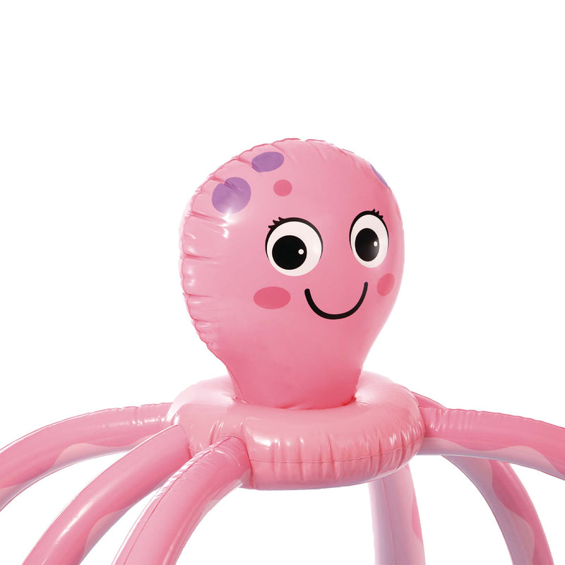 Intex Play Center Octopus Piscina Gonfiabile, con Scivolo e Spruzzino, PVC, Multicolore, 234x183x150 cm