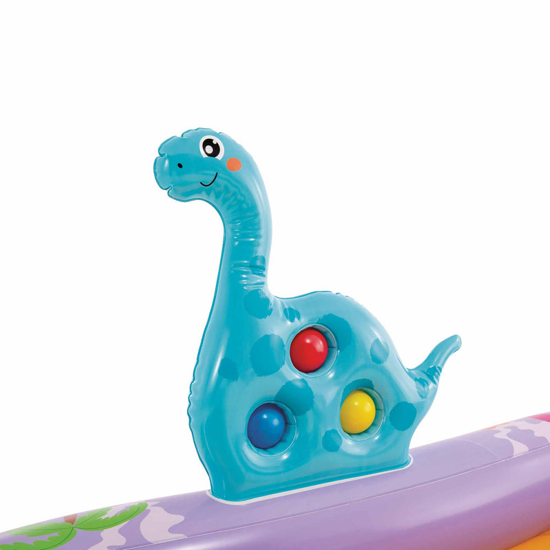 Intex Piscina Gonfiabile Play Center Dino Park, 201x157x69 cm, 2+ Anni