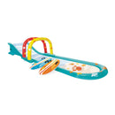 Intex Scivolo Acquatico Gonfiabile Surf, con Spruzzino e Due Mini Tavole Surf, PVC, Multicolore, 561x137x99 cm