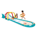 Intex Scivolo Acquatico Gonfiabile Surf, con Spruzzino e Due Mini Tavole Surf, PVC, Multicolore, 561x137x99 cm
