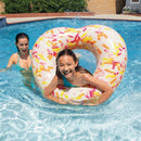 Intex Ciambella Mare Gonfiabile Donut Cuore con Zuccherini, PVC, Multicolore, 94x89x25 cm