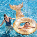 Intex Salvagente Sirena Glitter, 147x107x79 cm