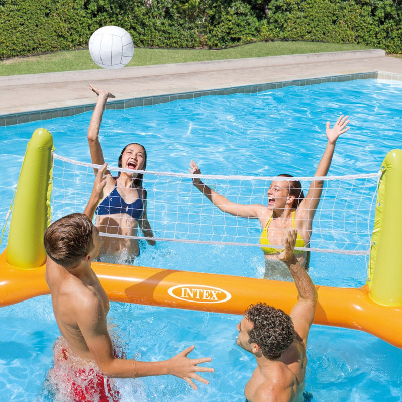 Intex Set Rete Volley Gonfiabile, 239x64x91 cm