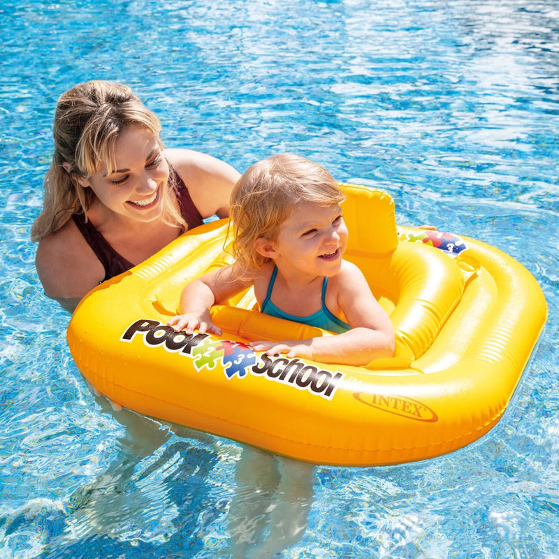 Intex Salvagente Mutandina Pool School Quadrato, 79x79 cm