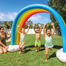 Intex Arcobaleno Gonfiabile con Spruzzo, 300x109x180 cm