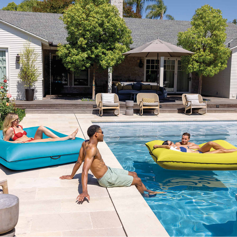 Intex Materassino Poltrona Sacco Gonfiabile Luxe Lounge, Casa o Piscina, 198x157 cm