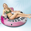 Intex Ciambella River Run Rosa, 135 cm