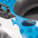 Intex Ciambella Gonfiabile Mare River Run Doppia, 2 posti, con mini frigo, PVC, Azzurro, 243x157 cm