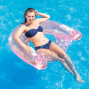 Intex Poltrona Sit&Float Glitter, 119x97x28 cm