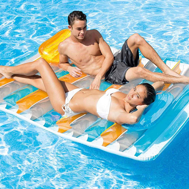 Intex Materassino Gonfiabile Double Lounge, 198x160 cm