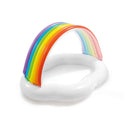Intex Piscina Gonfiabile Baby Arcobaleno, 142x119x84 cm