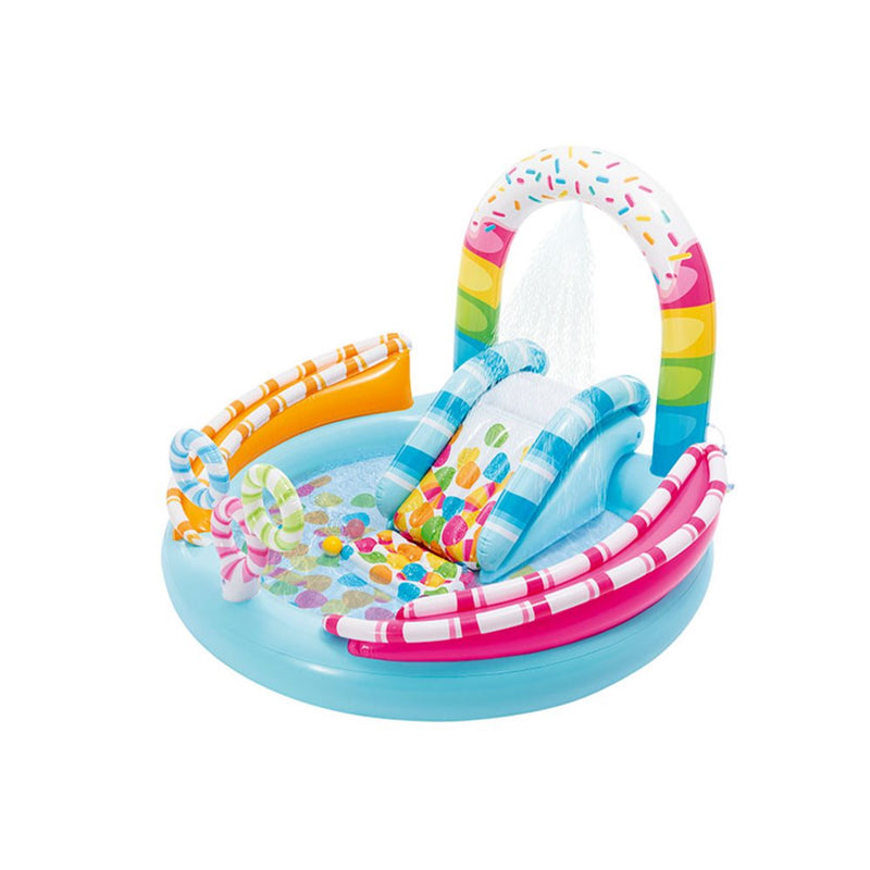 Intex Piscina Gonfiabile Play Center Caramella, 170x168x122 cm, 2+ anni