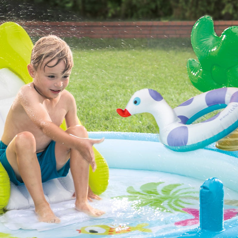 Intex Play Center Alligatore, 323x175x74 cm