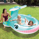 Intex Piscina Gonfiabile Balena con Spruzzo, 201x196x91 cm