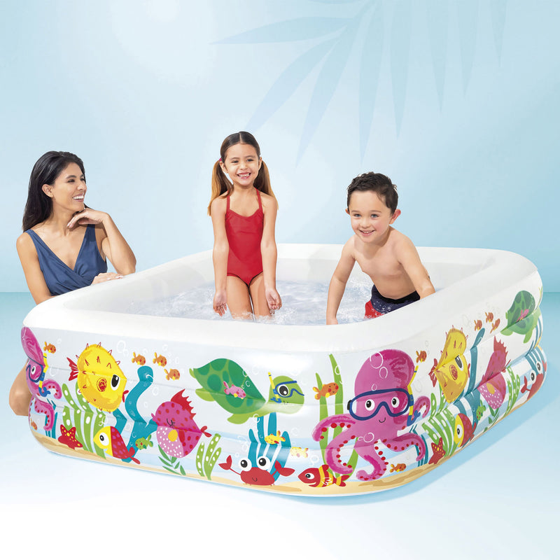 Intex Piscina Acquario, Colori Assortiti, 159x159x50 cm