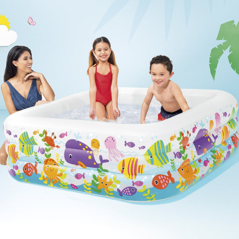 Intex Piscina Acquario, Colori Assortiti, 159x159x50 cm