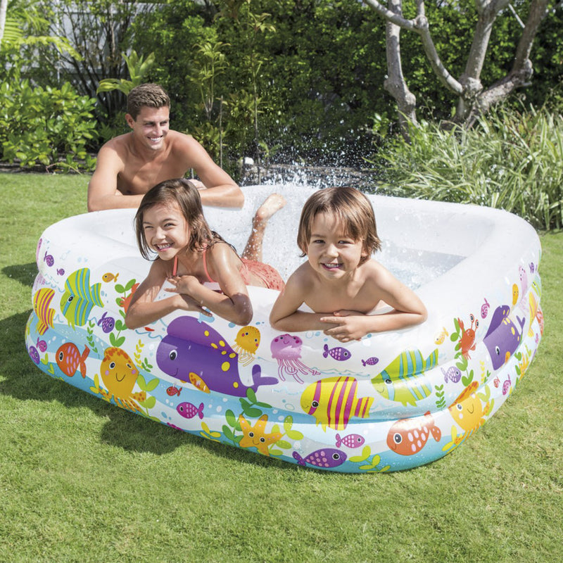 Intex Piscina Acquario, Colori Assortiti, 159x159x50 cm