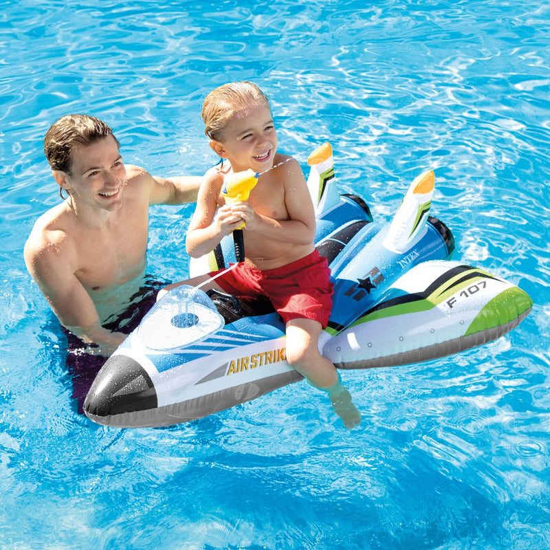 Intex Cavalcabile Aquascooter con Pistola ad Acqua, 117x117 cm
