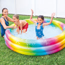 Intex Piscina Gonfiabile Arcobaleno rotonda, 168x38 cm