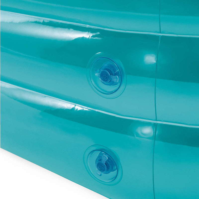 Intex Piscina Gonfiabile Swim Center Family Ottagonale, PVC, Azzurro, 254x254x56 cm