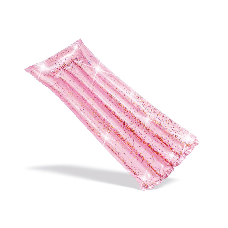 Intex Materassino Mare Glitter Rosa, 170x53x15 cm