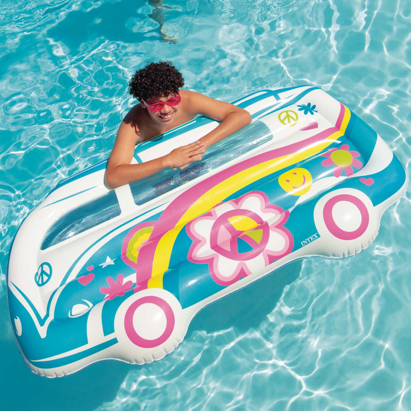 Intex Materassino Mare Gonfiabile Van, PVC, Multicolore, 178x91x23 cm