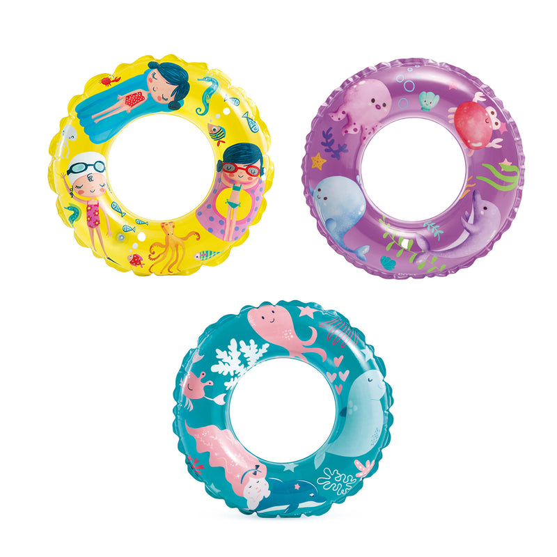 Intex Salvagente Fondo Marino, Colori assortiti, 61 cm
