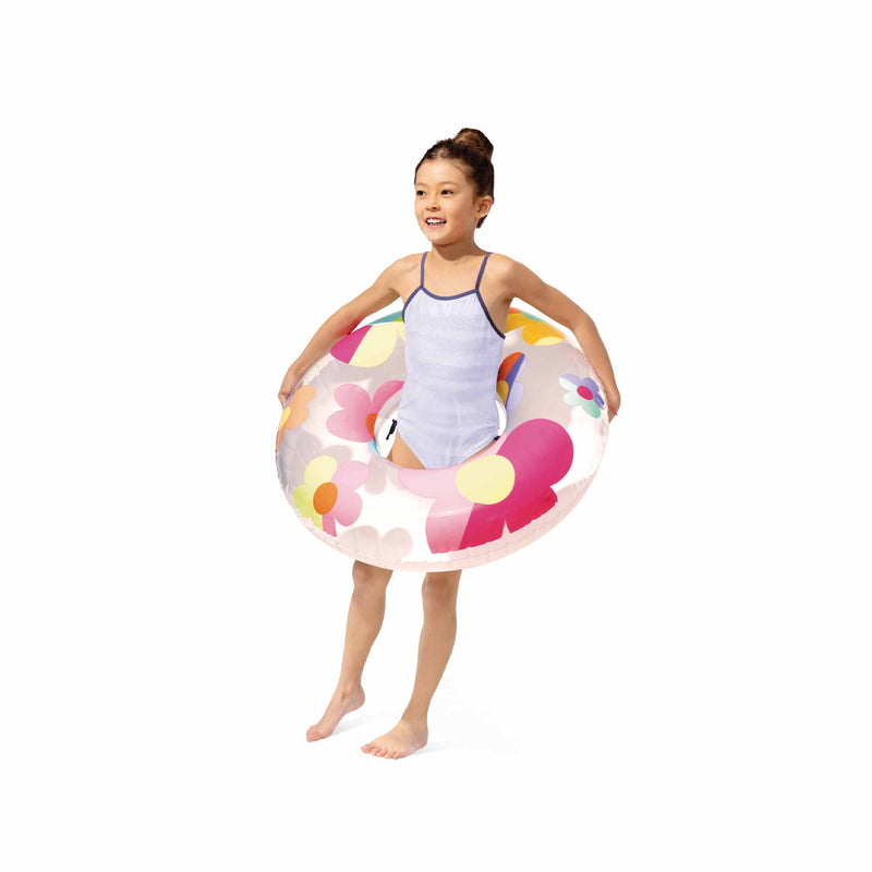 Intex Ciambelle Salvagenti Gonfiabili Assortiti, Cuori Fiori o Arcobaleno, 81 cm, 1 Pezzo