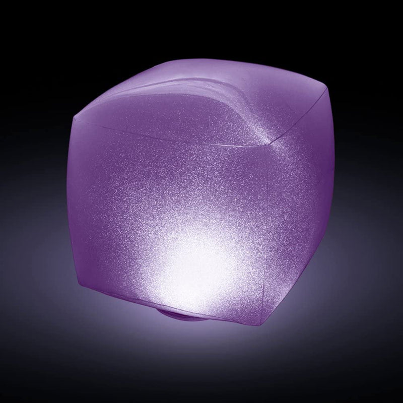 Intex Luce Galleggiante Cubo, Batterie, 23x23x22 cm