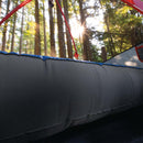 Intex Materasso Gonfiabile Camping Matrimoniale in TPU, Blu, con Pompa Elettrica Portatile, 152x203x22 cm