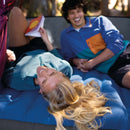 Intex Materasso Gonfiabile Camping Matrimoniale in TPU, Blu, con Pompa Elettrica Portatile, 152x203x22 cm