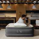 Intex Materasso Gonfiabile Matrimoniale Truaire II, con Pompa Elettrica Incorporata, 152x203x51 cm