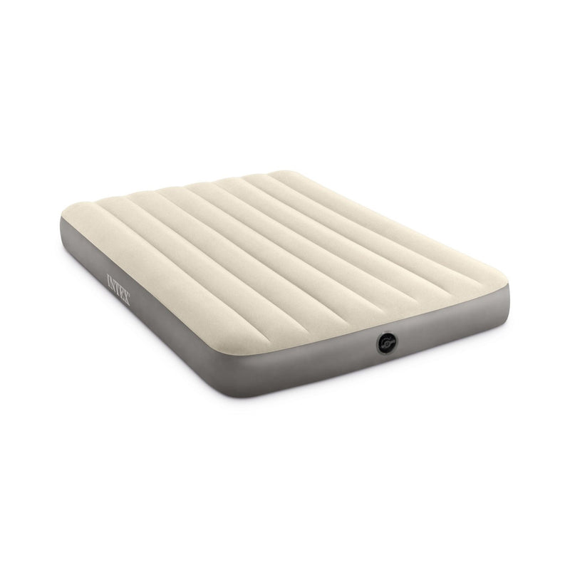 Intex Materasso Gonfiabile Piazza e Mezza Dura-Beam Single-High, 137x191x25 cm