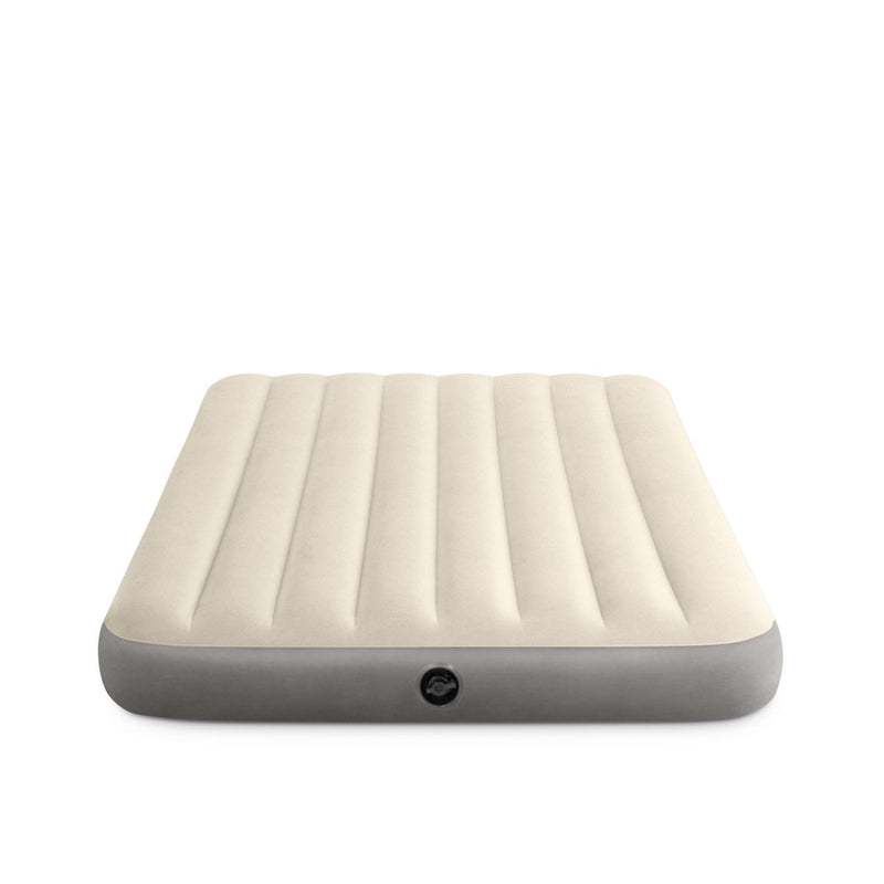 Intex Materasso Gonfiabile Piazza e Mezza Dura-Beam Single-High, 137x191x25 cm